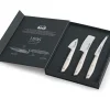 1896 Käsemesser Set Pom Weis