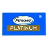 10 Platinum Red Double Edge Rasierklingen