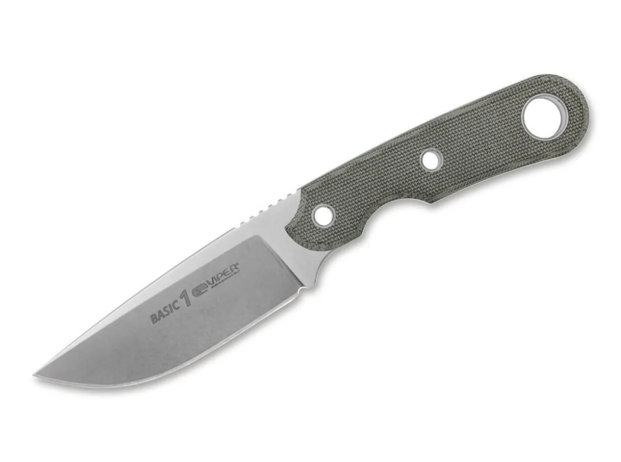 Basic 1 D2 Micarta Green