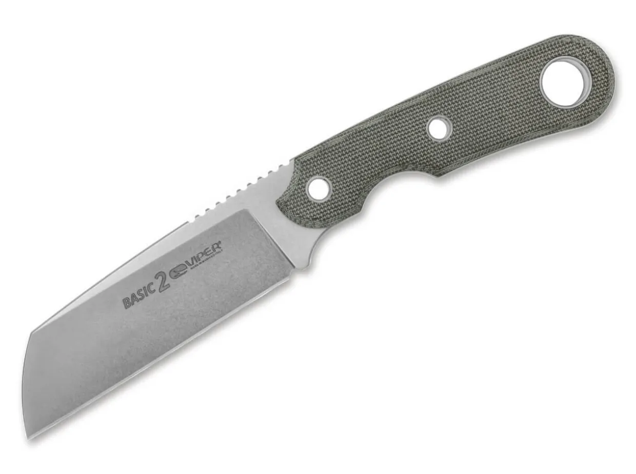 Basic 2 D2 Micarta Green