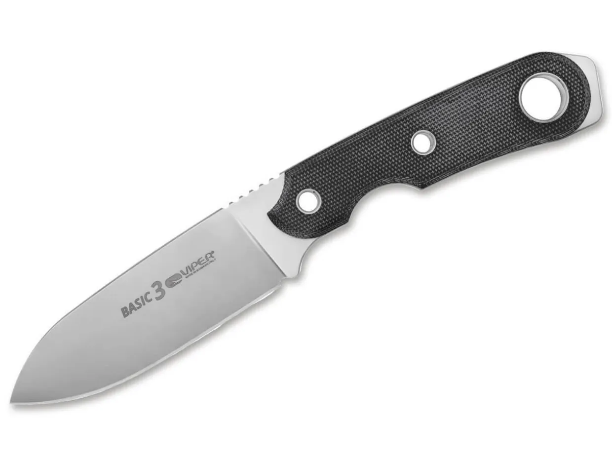Basic 3 Magnacut Micarta Black