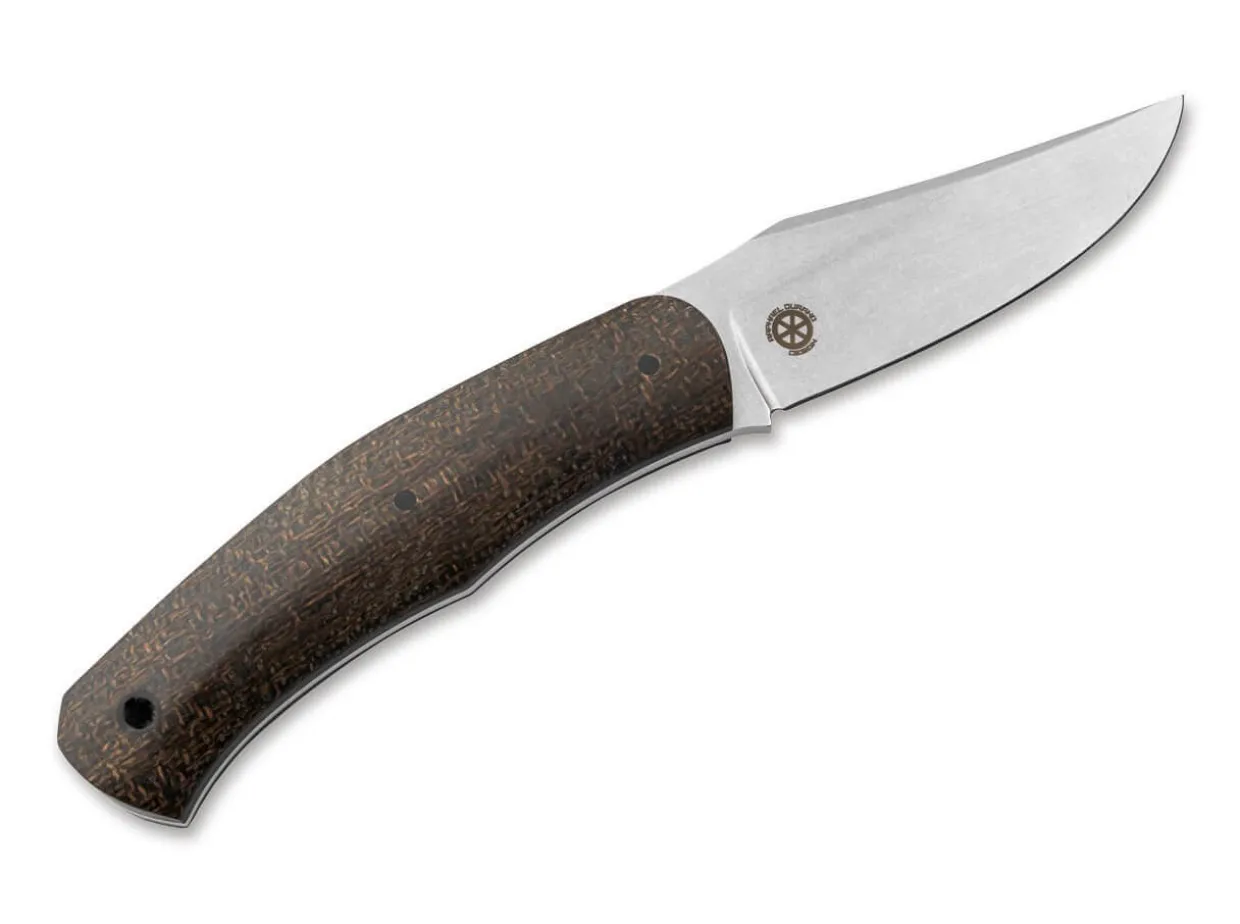 Boxer Fixed Micarta Brown