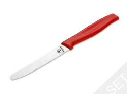 Brotchenmesser Rot Set 6 Stuck