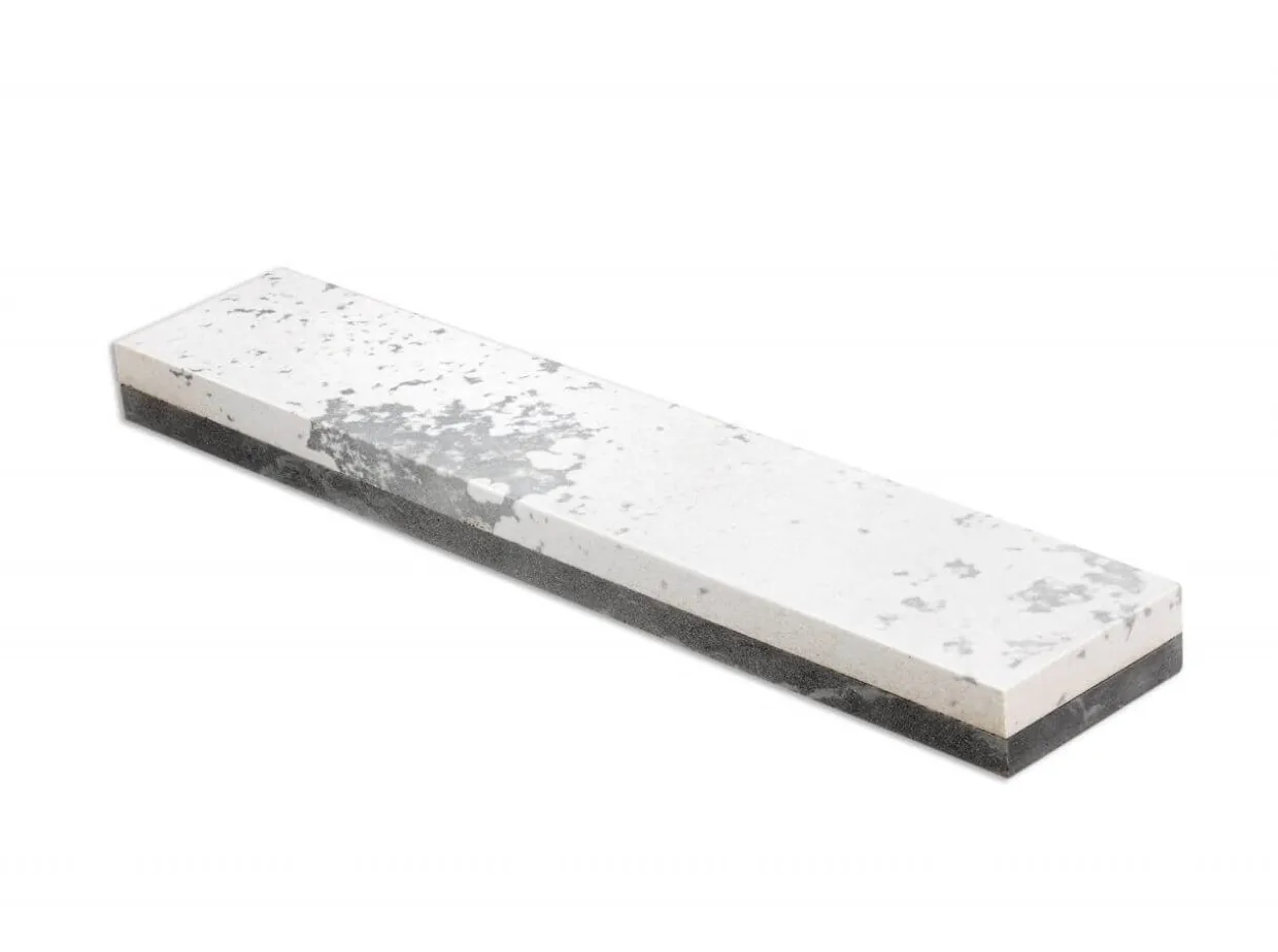 Combination Bench Stone Soft/Hard Black 10"