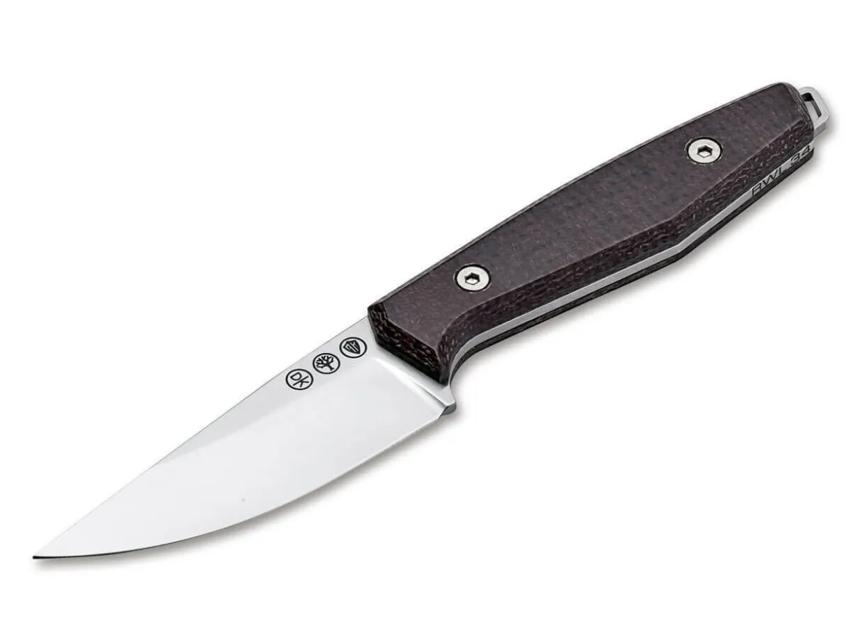 Daily Knives Ak1 Droppoint Bison