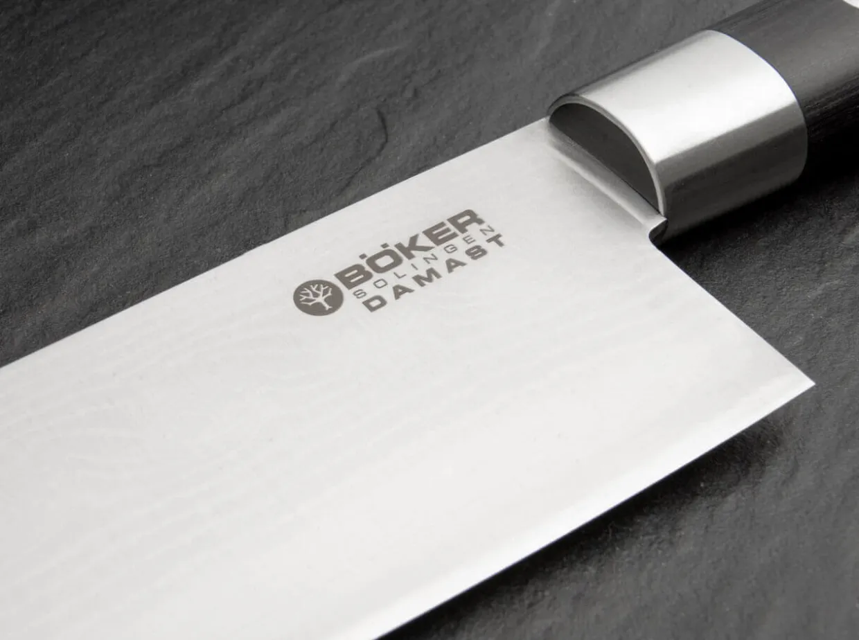 Damast Black Chefmesser Gros