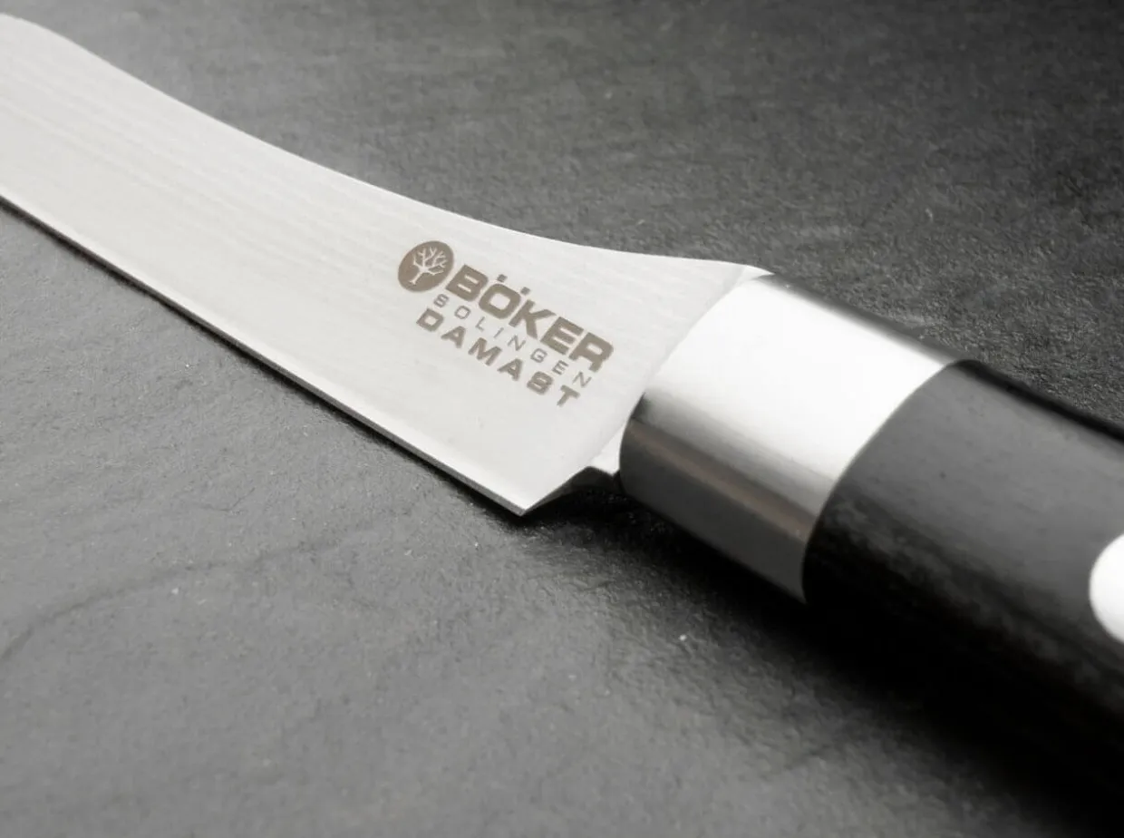 Damast Black Gemüsemesser