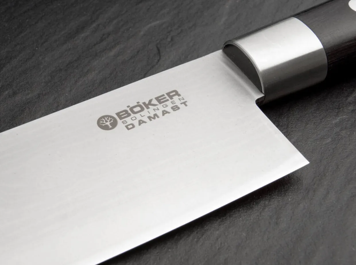 Damast Black Santoku