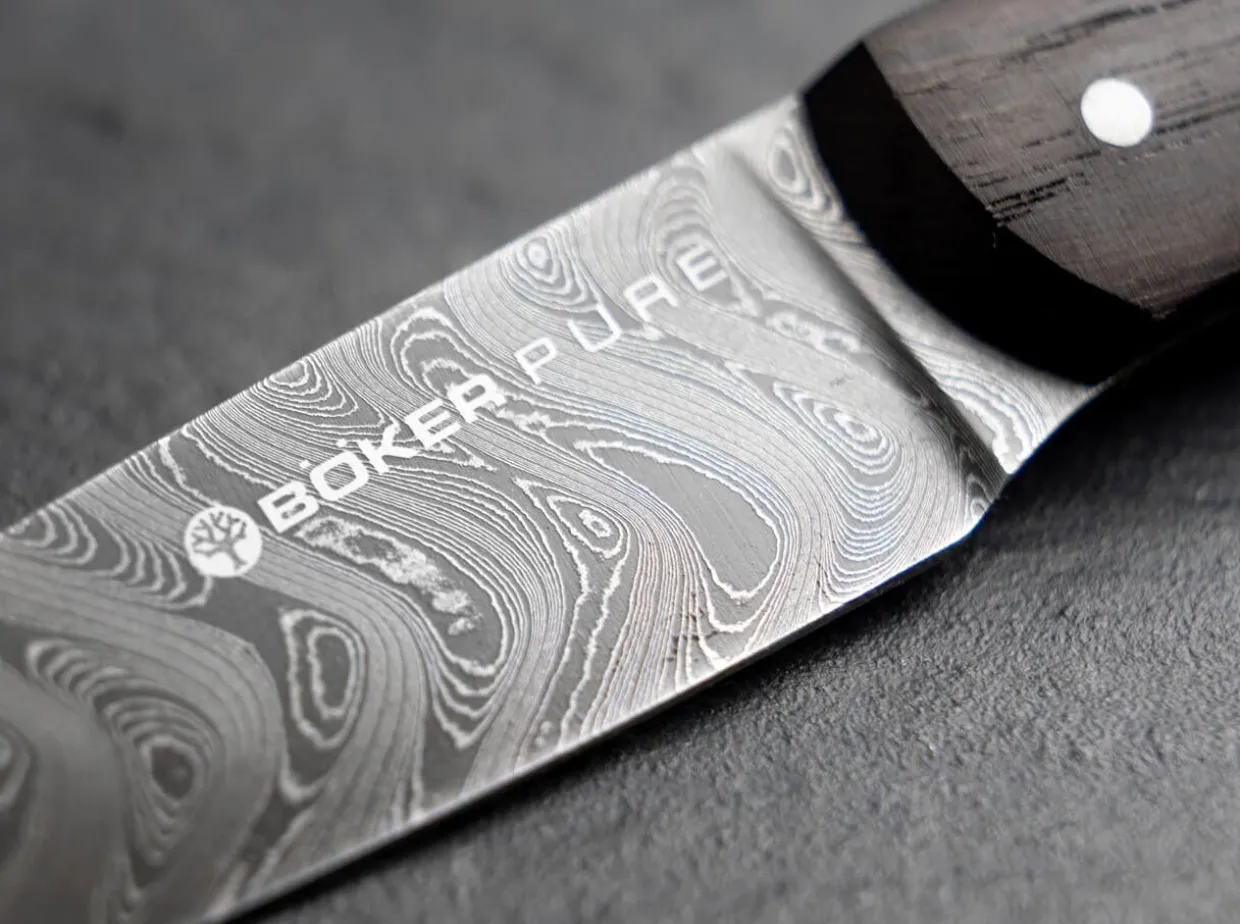 Damast Pure Rauchereiche Spickmesser