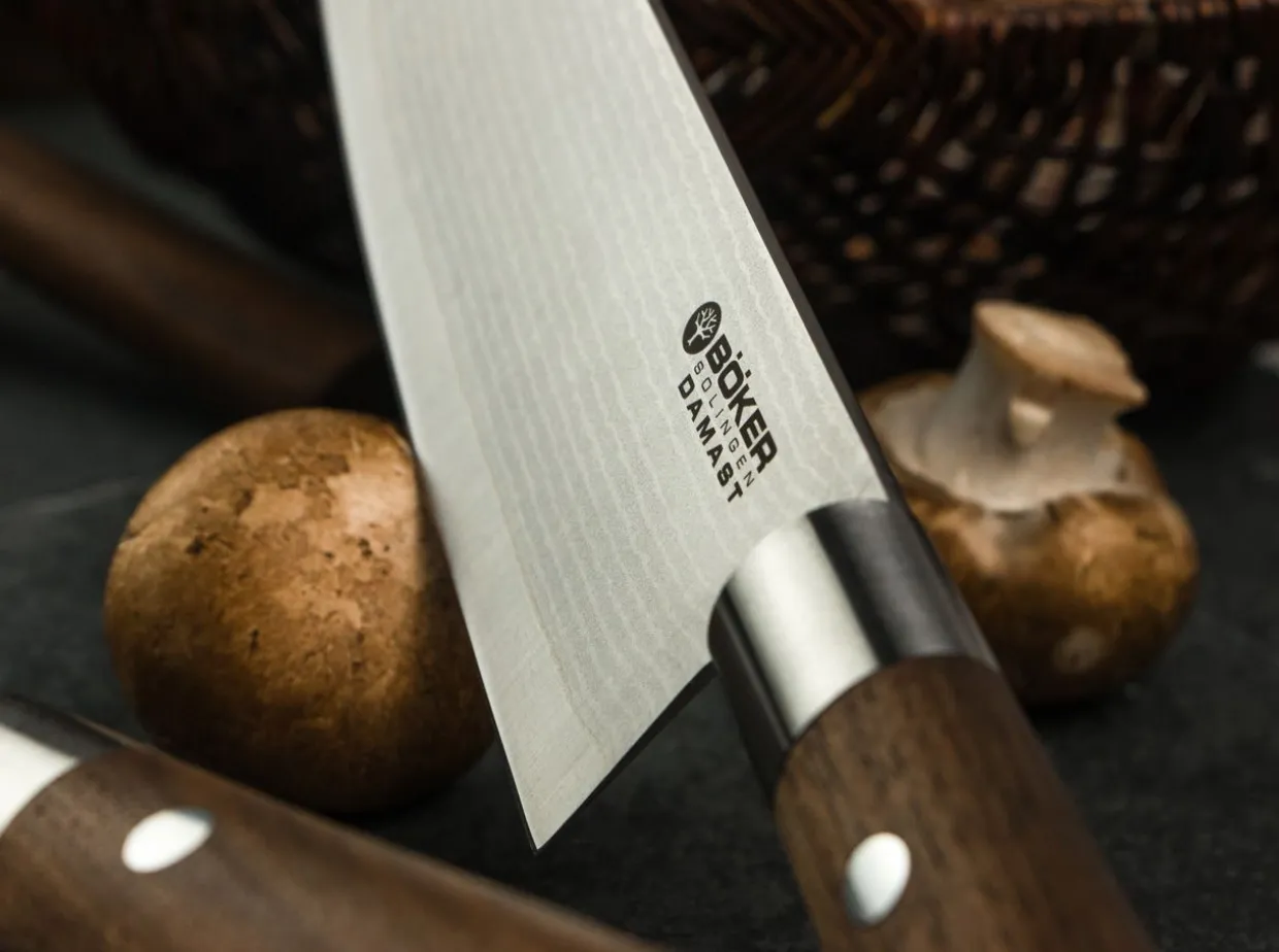 Damast Walnuss Santoku