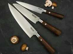 Damast Walnuss Santoku