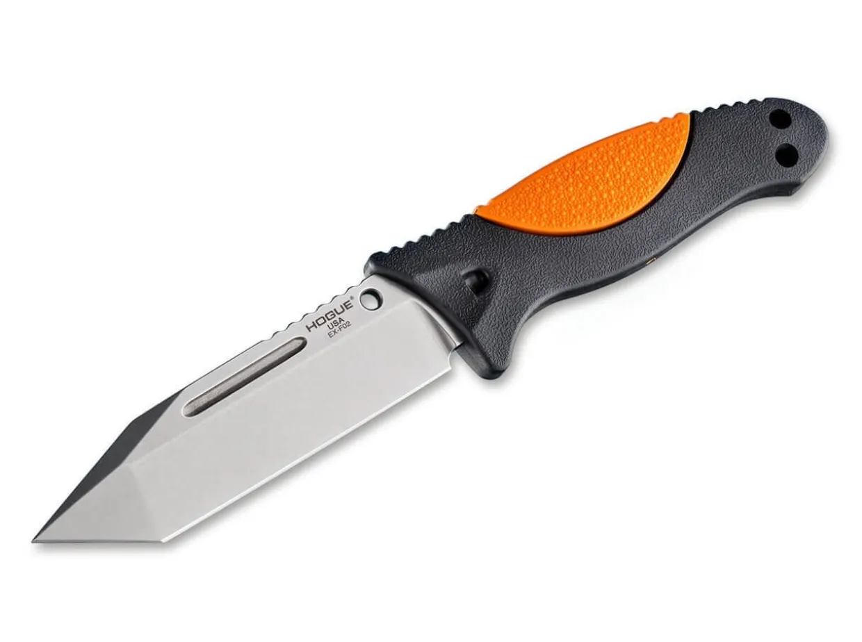 Ex-F02 4.5 Satin Tanto Rubber Orange