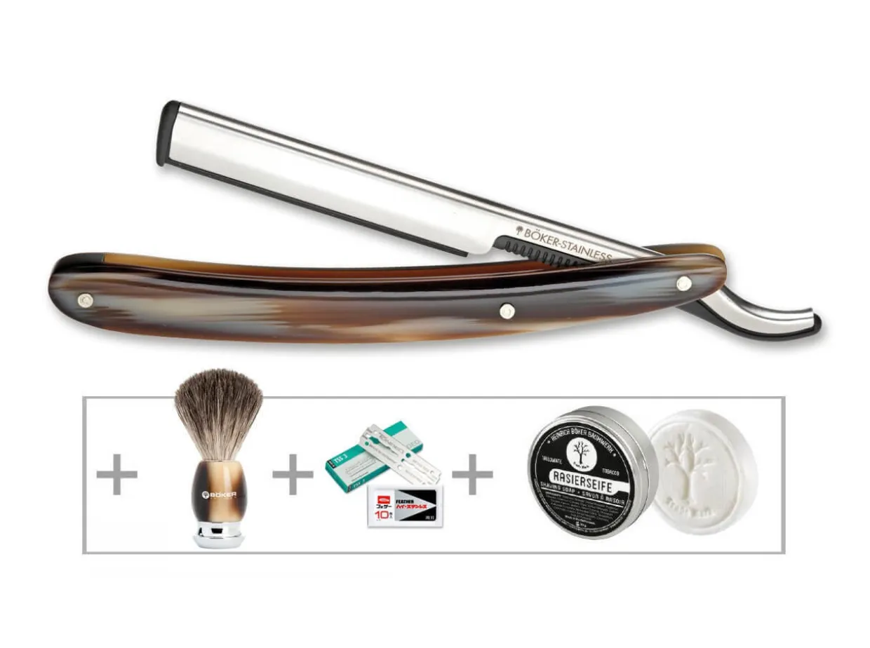 Geschenkset Barberette Horn