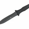 Grozo Black Serrated