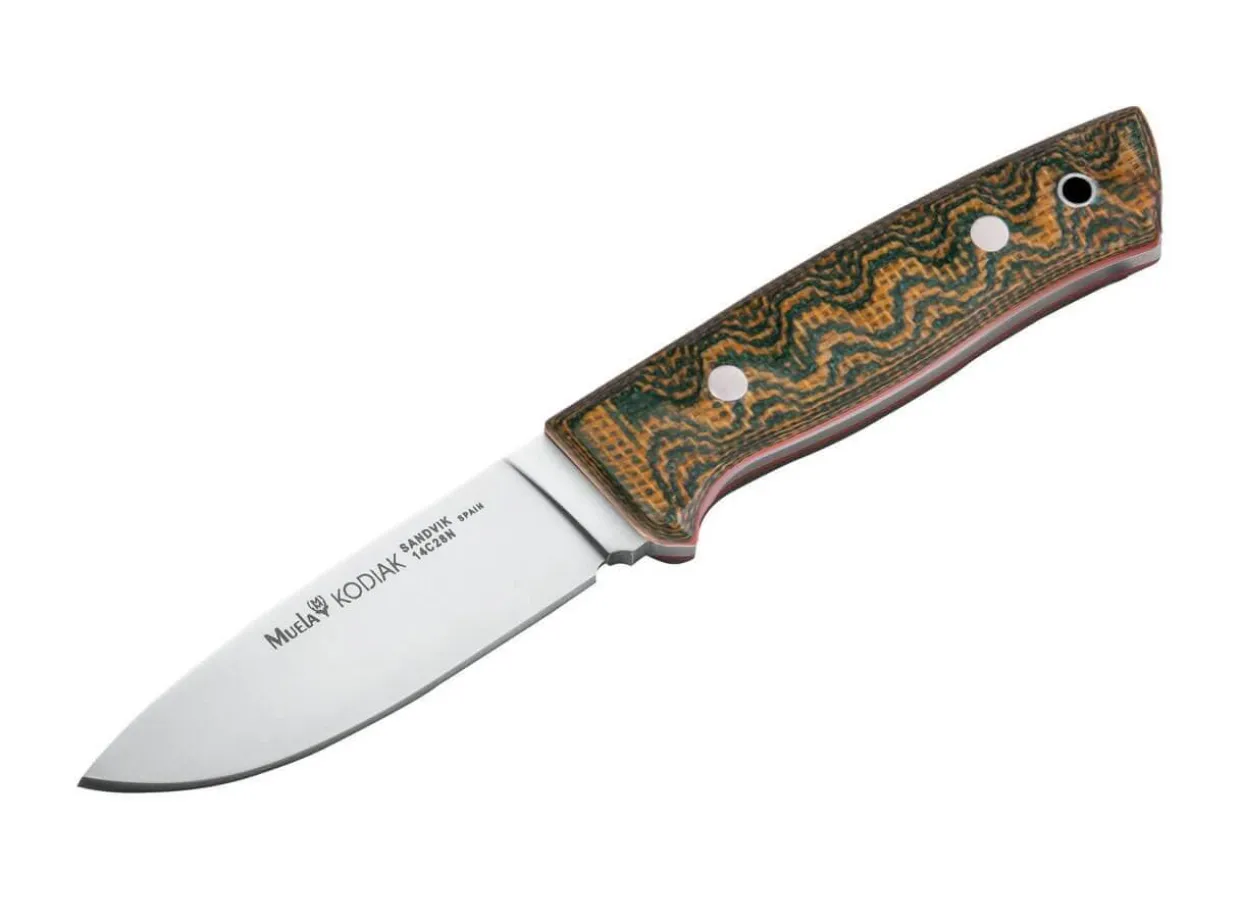 Kodiak Green Canvas Micarta Ii