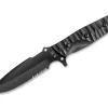 Maraudeur G10 Textured Black Serrated