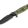 Maraudeur G10 Textured Kaki Serrated