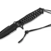 Maraudeur Paracord Black Serrated