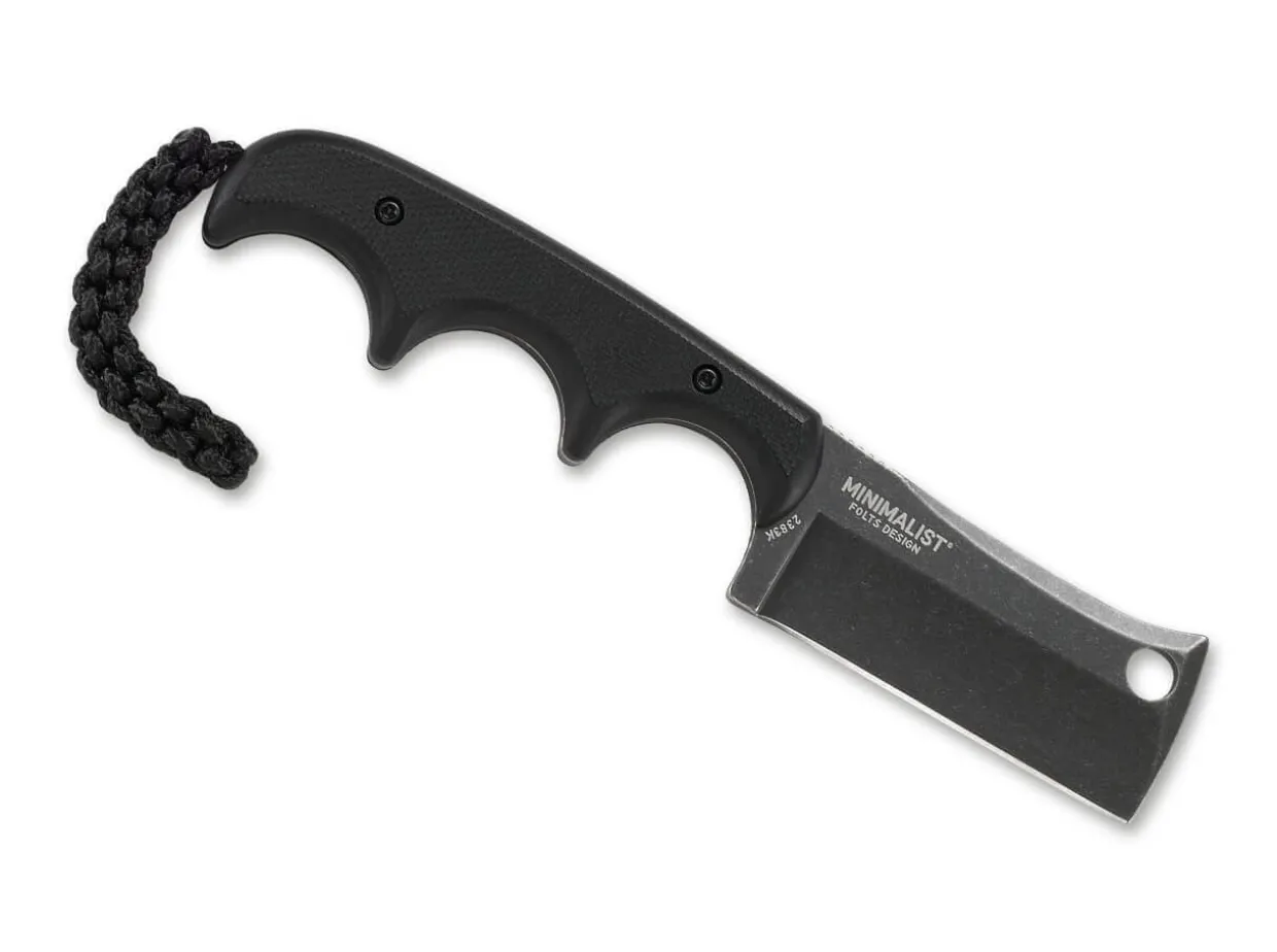 Minimalist Cleaver Blackout