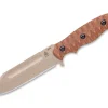 M-Pat Tan Canvas Micarta