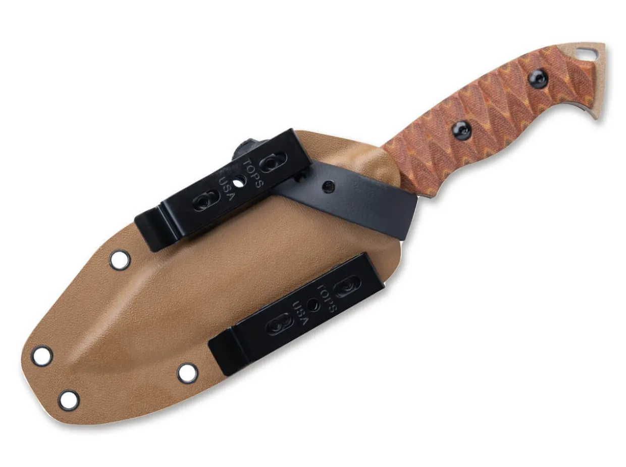 M-Pat Tan Canvas Micarta