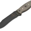 Ns6 Black Micarta Flor Drops