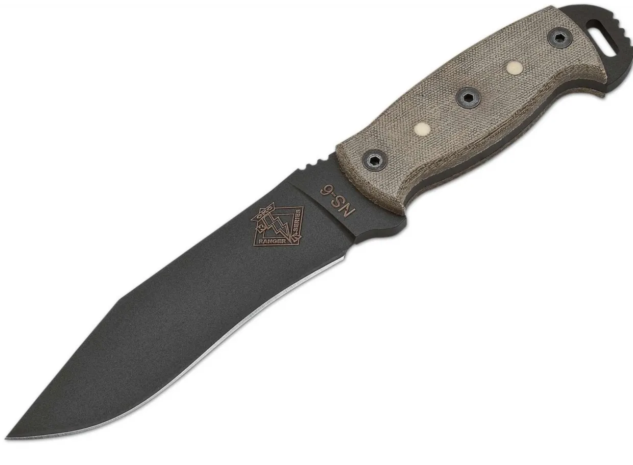 Ns6 Black Micarta Flor Drops