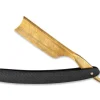 Rasiermesser Damast Carbon Gold