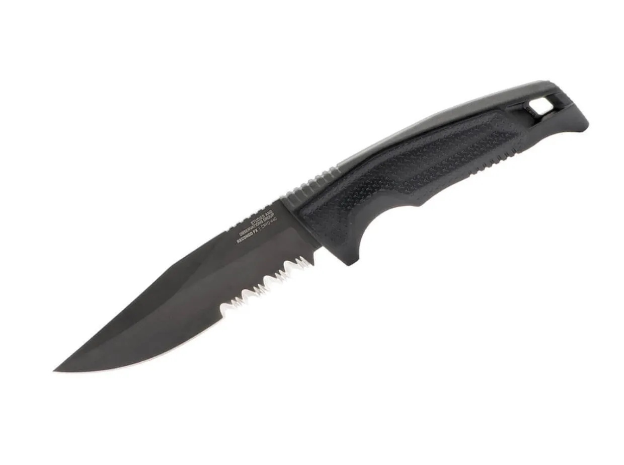Recondo Fx Black Partially Serrated