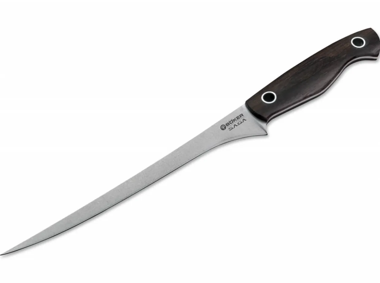 Saga Filetiermesser Grenadill
