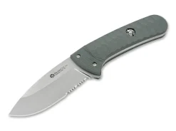 Sax Knife G10 Grey Saw Blade