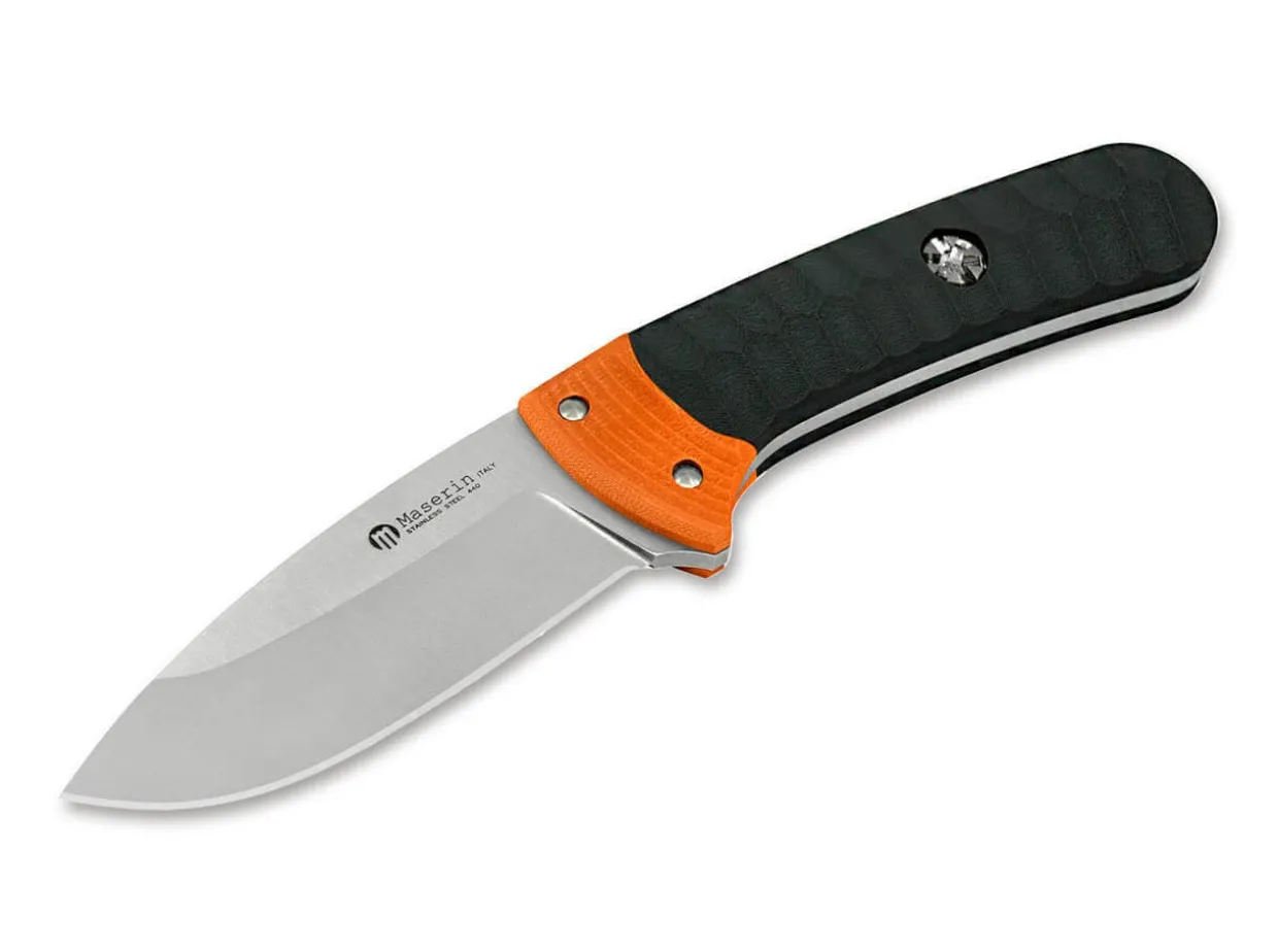 Sax Knife G10 Orange Black