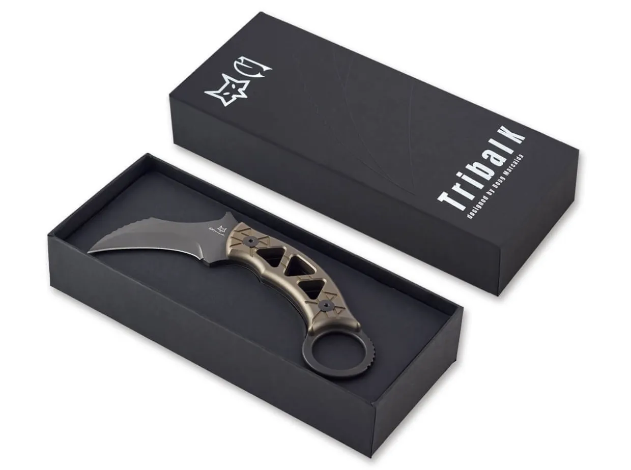 Tribal K Fixed Titanium Bronze Black Pvd