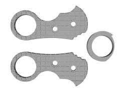 Urd 2.0 Kleiner Ringgriff 3D-Modell
